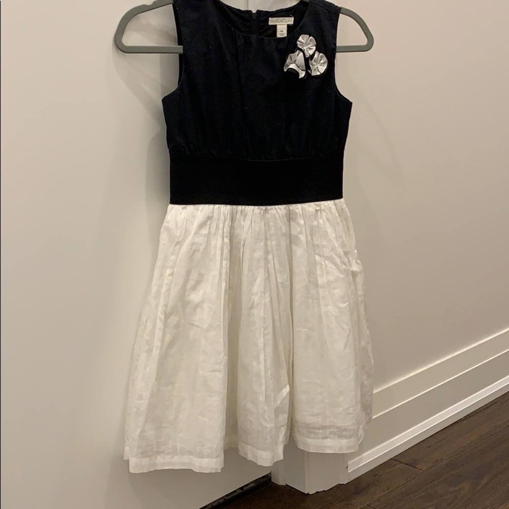 Girls dress in black and white - Worn Once!!